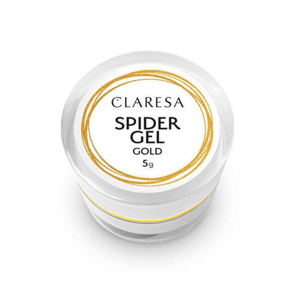Claresa żel do zdobień Spider Gel Gold 5 g