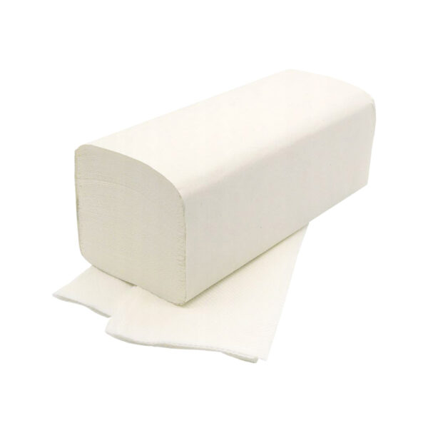 Ręcznik ZZ papierowy 100% celulozy biały 150 listków