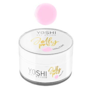 Yoshi żel budujący Jelly PRO Gel  UV/LED – Milky Pinky – 15ml