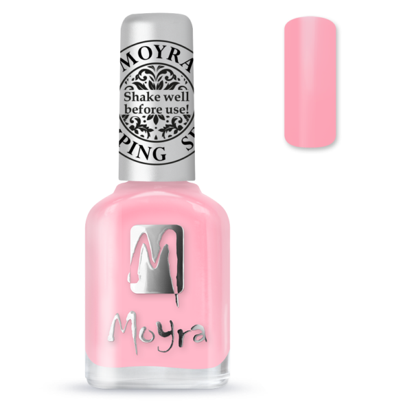 Moyra lakier do stempli nr 19 – Light Pink 12ml