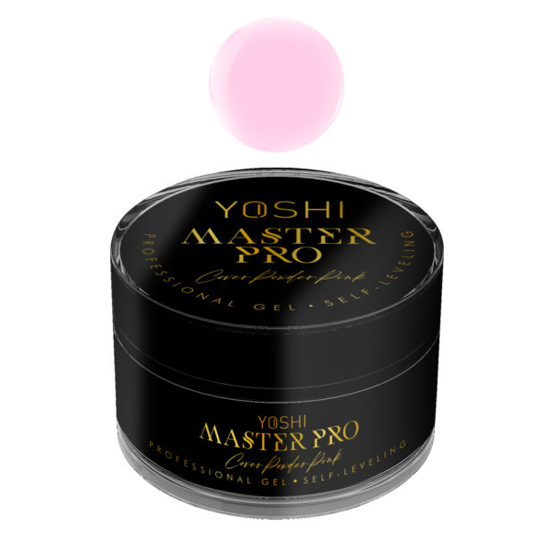 Yoshi żel budujący Master PRO Gel  UV/LED – Cover Powder Pink- 50ml