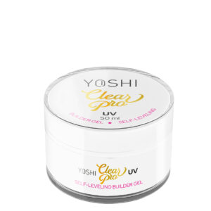 Yoshi żel budujący Clear PRO Gel UV LED Self Leveling – 50ml