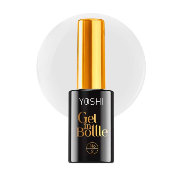 Yoshi żel budujący w butelce – Gel in Bottle UV/LED – No2 Milky – 10ml