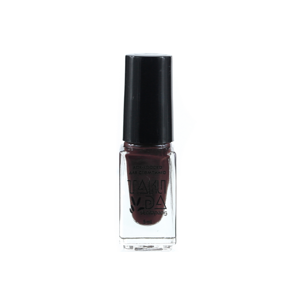 Takida028-5ml Taki da lakier do stempli nr 028 – ciemny brąz – 5ml